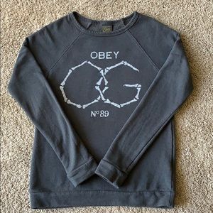Obey lightweight  sweatshirt
